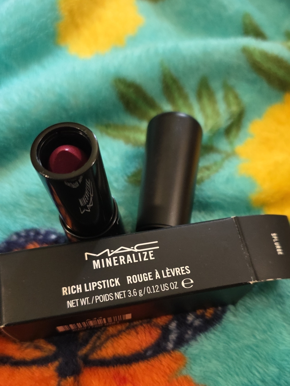 Mac Splurge Mineralize Rick Lipstick NIB